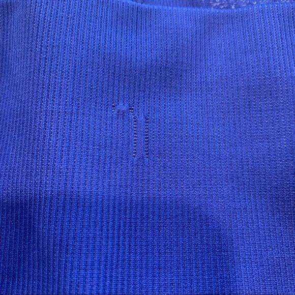 Lululemon In The Flow Crop Snake Sapphire Blue - Picture 8 of 12